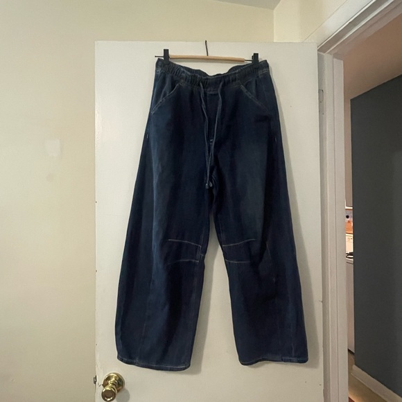 GAP Dark Blue Denim Trousers - Picture 2 of 3